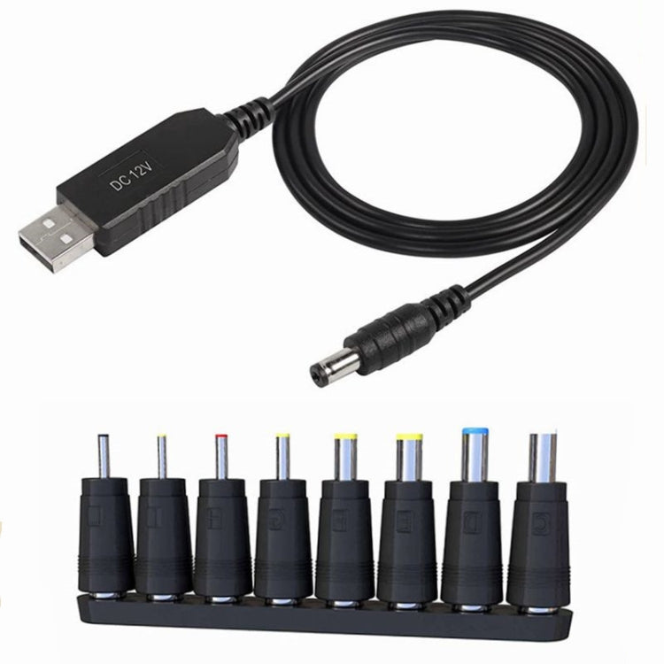 Adattatore convertitore cavo USB DC da 5 V a 12 V, DC 5V to 12V Adattatore convertitore cavo USB DC da 5 V a 12 V, DC 5V to 12V